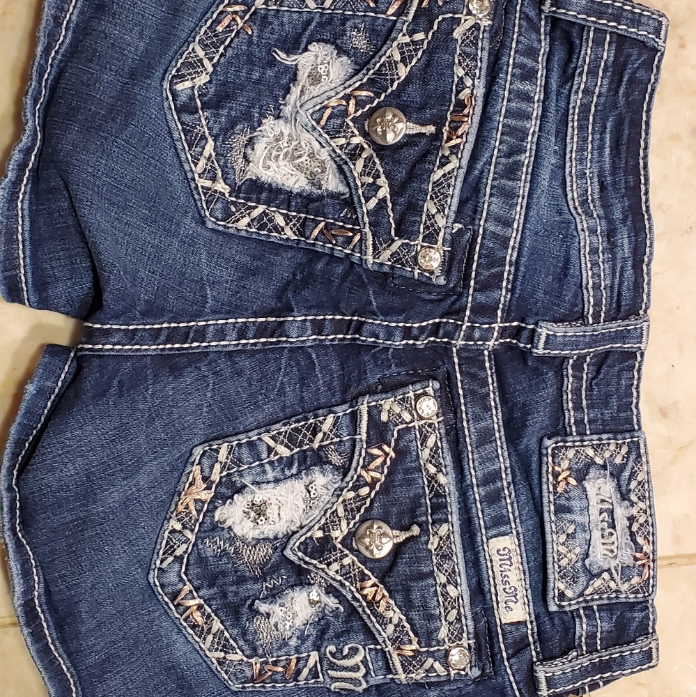Girls Miss me shorts